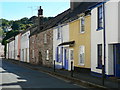 Terraced cottages in Warland. Totnes.