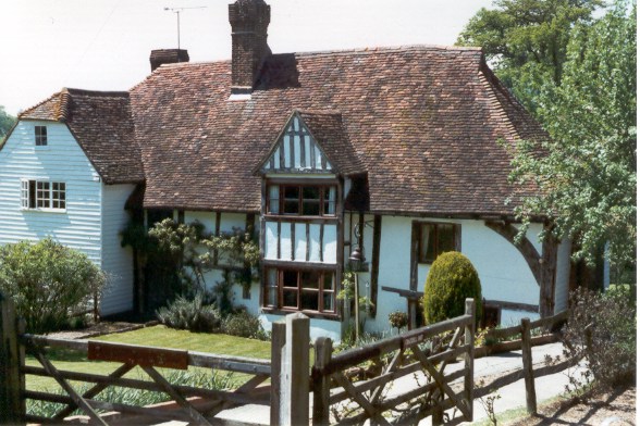 Old timbered house at Capel Cross, Horsmonden