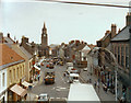 Berwick Town Centre from ramparts, 1983