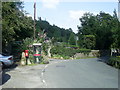 BT call box at entrance to Giggle Alley, Eskdale Green