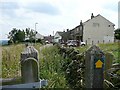 Cottages, northern edge of Thurgoland