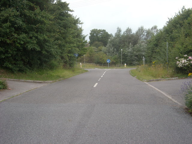 Badsey Lane junction with the A46