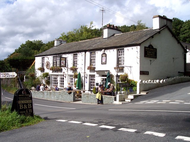 Brown Horse public house at Winster