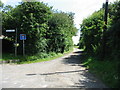 Looking NE on outskirts of Church Hougham