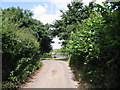 View along Stonyway Lane