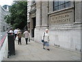 Impressive name sign on City Church