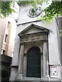 Entrance to All Hallows, London Wall