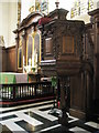 The pulpit within St Vedast alias Foster