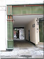 Entrance from Carter Lane into Wardrobe Place