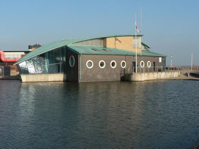 St. Annes: lifeboat station from rear