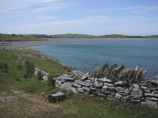 Cemlyn Bay from the East