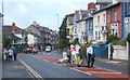 A487 approaching Aberystwyth town centre