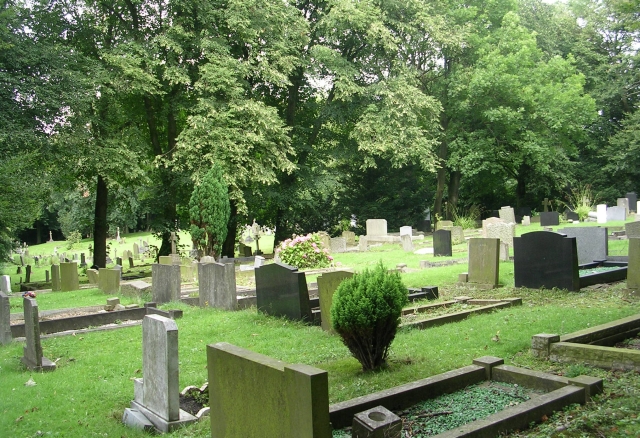 God's Acre Cemetery - Burley Road,... © Betty Longbottom :: Geograph ...