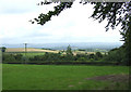 Ceredigion farmland south of Penuwch