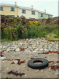 G7976 : New Flats and Ruins at Port Pier by louise price