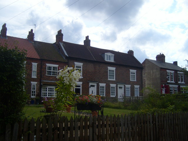 Houses in historic Hartburn Village