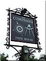 Compass pub sign