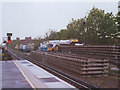 Preparing for tracklaying at Surbiton