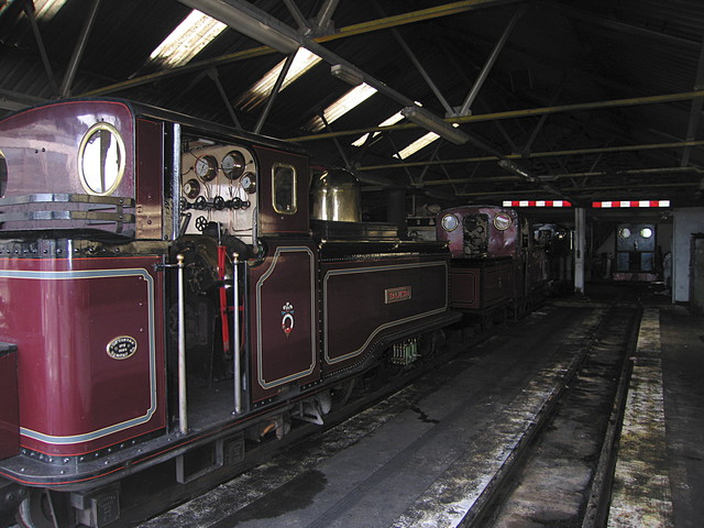 Boston Lodge locomotive shed, Ffestiniog Railway