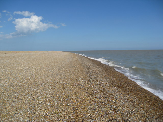 Shingle bank on Orford Ness © Alison Rawson :: Geograph Britain and Ireland