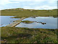 Causeway on Loch nan Ritheanan