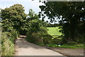 Valley-bottom Road and Field