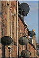 Satellite dishes in Scott Street