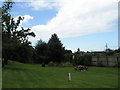 View westwards from garden behind Porlock Visitors Centre