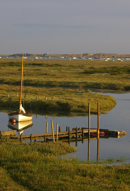 Across Morston Salt Marshes © Ian Capper :: Geograph Britain and Ireland