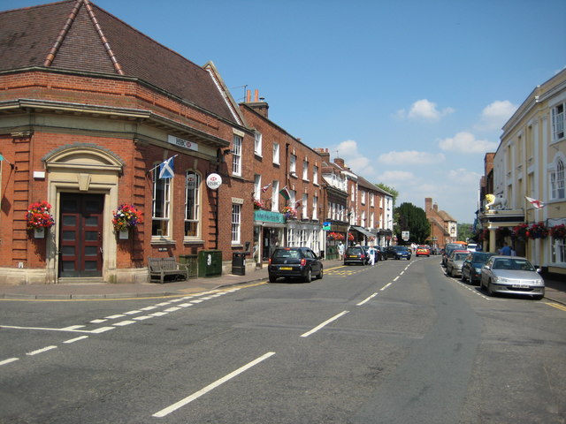 The High Street, Upton-upon-Severn © Philip Halling :: Geograph Britain ...