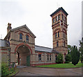 Stables Entrance and Water Tower at Tranby Croft