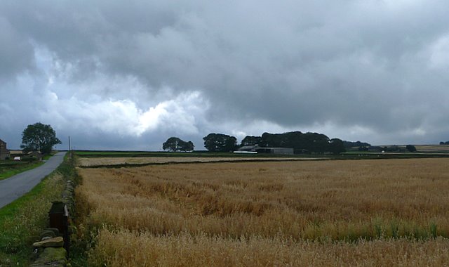 Storm clouds over Throstle Nest