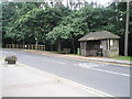 Bus shelter on the A287 at Beacon Hill