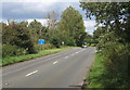 B1113 towards the junction with Pound Lane