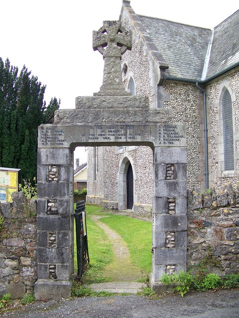 Gate, St Paul's Church, Chudleigh Knighton