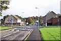 Looking down Hazel Avenue at the junction with Sycamore Avenue, Johnstone