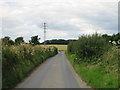 TR2640 : View along an un-named road from West Hougham by Nick Smith