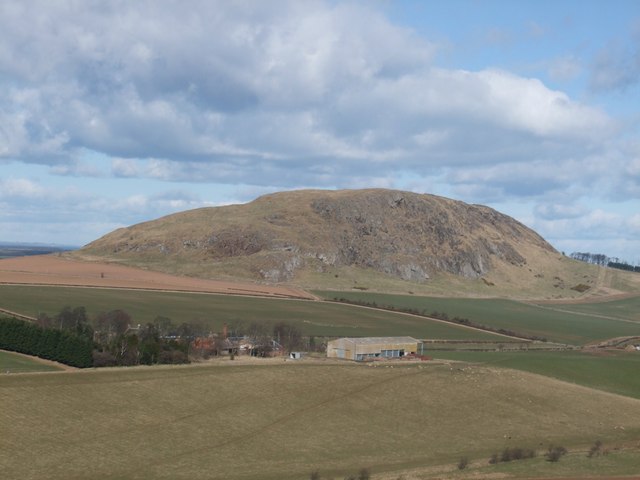 Traprain Law from Balfour Monument