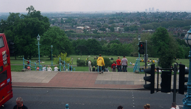 View from the front of Alexandra Park