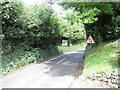 Roadsign leaving Porlock