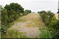 Former railway cutting used as landfill site