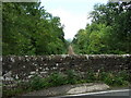 Bridge over Bridgend to Maesteg railway line.