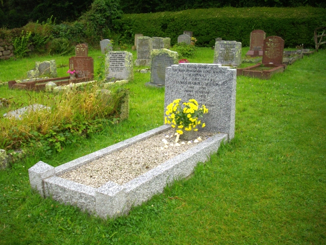 Harold Wilson's grave. St. Mary's, Old Town