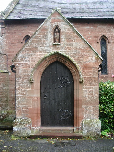 Our Lady and St Wilfred Church, Warwick Bridge, Porch