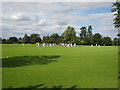 Cricket match at Upper Wardington