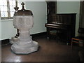 The font within St Andrew