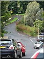 Broad Park Avenue with the junction at Langleigh Road to the right & Langleigh Park to the left.