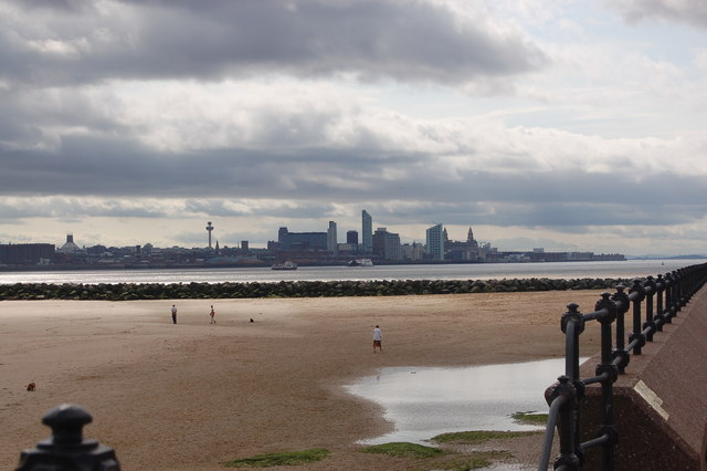 The Beach And Breakwater At New Brighton © Roger Davies :: Geograph ...