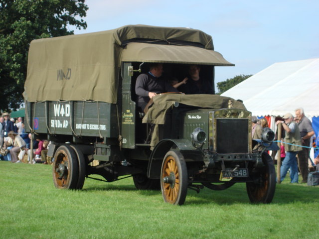 World War 1 vintage, army 3-ton truck © Oxyman cc-by-sa/2.0 :: Geograph ...