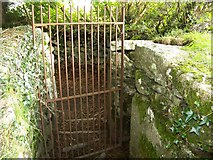 SX7176 : Kissing gate, St Pancras Church, Widecombe-in-the-Moor by Maigheach-gheal